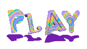 Text Playing Sticker