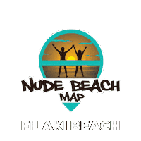 Filaki Sticker by nudebeachmap