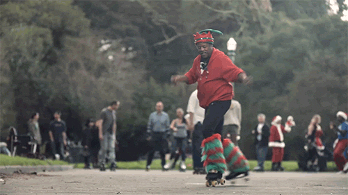 awesome roller skate GIF