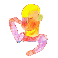 Dance Robot Sticker