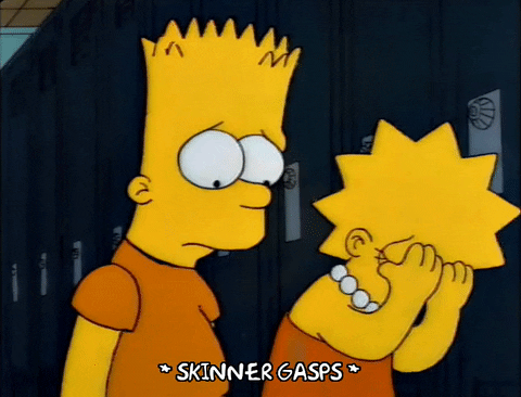 Season 3 Crying GIF by The Simpsons