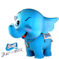 kimberly clark wink Sticker by ScottLAO