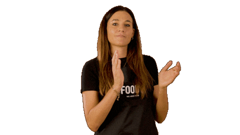 Clapping Eating Sticker by Coop