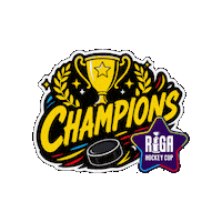 Ice Hockey Champions Sticker by Riga Hockey Cup