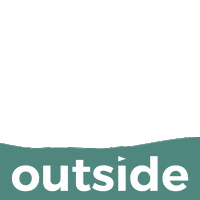 OUTSIDEBRAND fun nature adventure camping Sticker