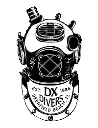 Dxdivers beach diving underwater transparency Sticker