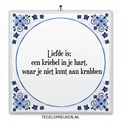 Nl Hart GIF by Tegelspreuken.nl