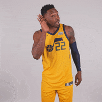 Cant Hear You Jeff Green GIF by Utah Jazz