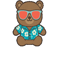 KidsCityHawaiiLLC happy fun party excited Sticker