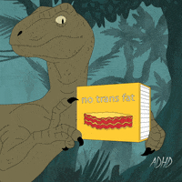 jurassic park lol GIF by Animation Domination High-Def