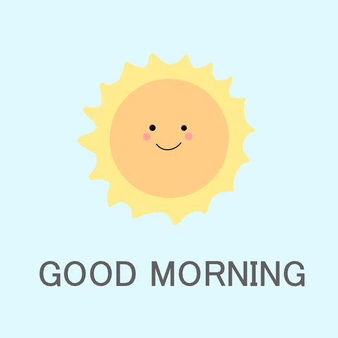 Good Morning Sun GIF
