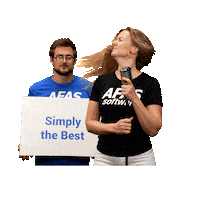 The Best Sticker by AFAS Software