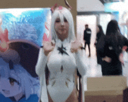 Model Cosplay GIF
