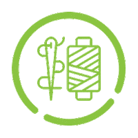 makeitrealplay diy sewing crafting mir Sticker