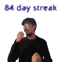 85 Day Chain Sticker