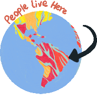 Climate Change Earth Sticker