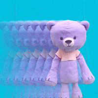 Teddy Bear Whatever GIF by Teddy Too Big