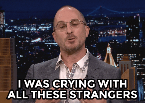 Stranger Crying GIF by The Tonight Show Starring Jimmy Fallon