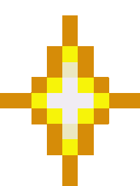 Pixel Sparkle Sticker