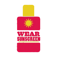 beach melting Sticker