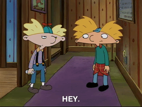 hey arnold nicksplat GIF