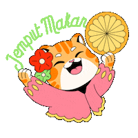 Raya Ketupat Sticker by Loka Made