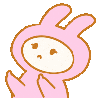 Sad Pink Sticker