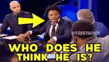 Speed Who Does He Think He Is GIF