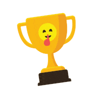 sinrechistar trophy trofeo juego parejas sin rechistar juego Sticker