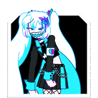 Sad Hatsune Miku Sticker