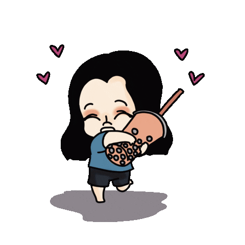 Bubble Tea Drink Sticker