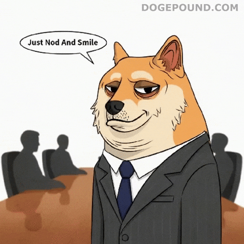 Work Smile GIF by Doge Pound