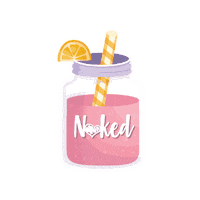 Heart Love Sticker by Naked Juicery