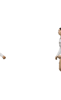 Teammates Chest Bump Sticker by Aquinas Volleyball