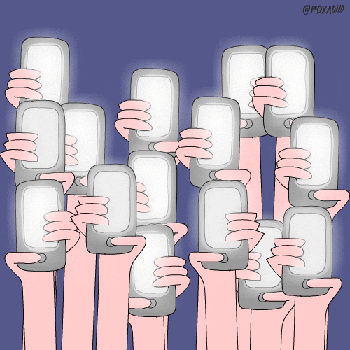 Phone Artists On Tumblr GIF by Animation Domination High-Def