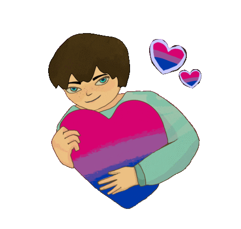 Love Is Love Heart Sticker by Contextual.Matters