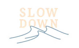 Slow Down Canyons Sticker by Gone West