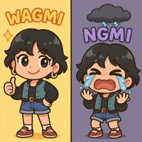 To The Moon Crying GIF by Persona