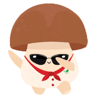 Mushroom Sticker by MushMush