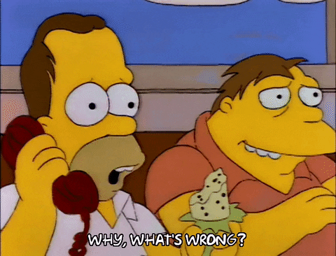 Talking Season 3 GIF by The Simpsons