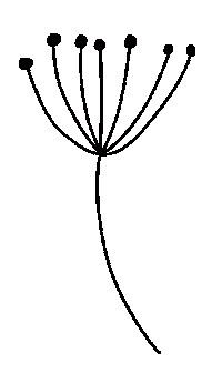 Flower Sticker by Daniela Nachtigall