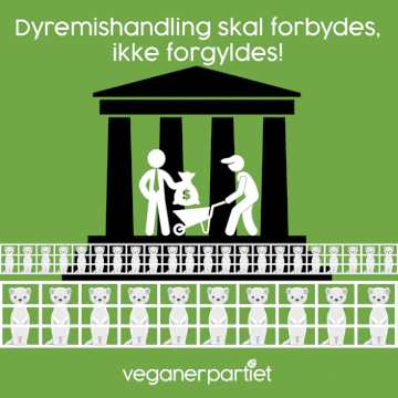 Stop Vp GIF by Veganerpartiet - Vegan Party of Denmark