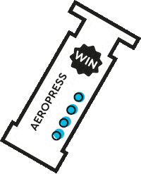 MacapGrinders wac aeropress macap wac23 Sticker