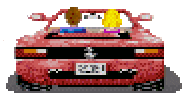 girl outrun Sticker by Vudumedia