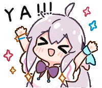 Happy Girl Sticker