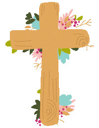 eliz_pal jesus god death cross Sticker