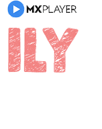 i love you words Sticker by MX Player