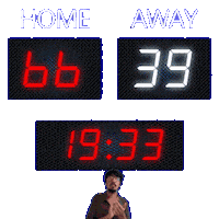 39 Away Sticker