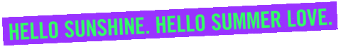 Summer Hello Sticker by Beymen