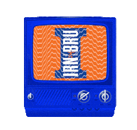 television orange Sticker by IRN-BRU